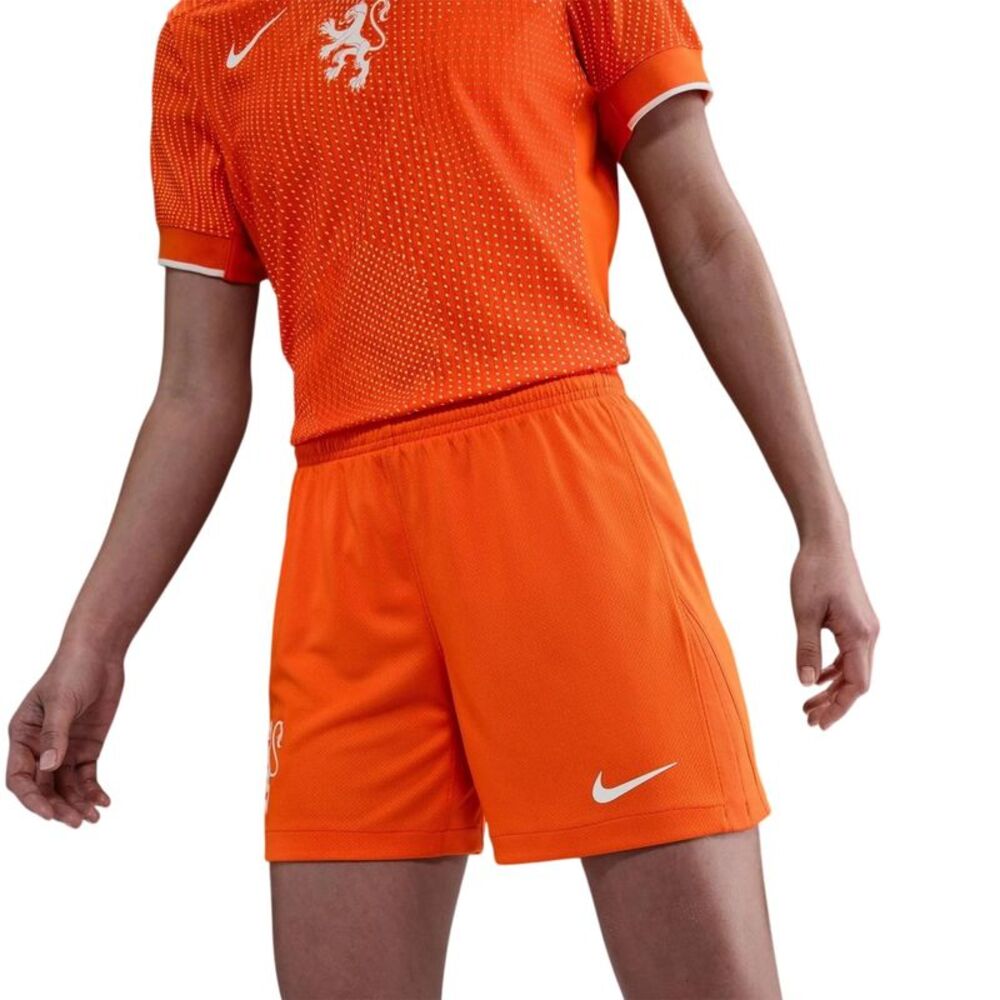Nike Womens/Ladies Netherlands FC Home Shorts / Orange/White